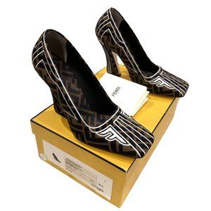 Fendi FF Logo Special Edition Pumps EU 38.5